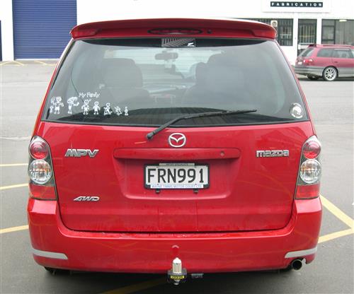 MAZDA MPV STATIONWAGON 1999-2006